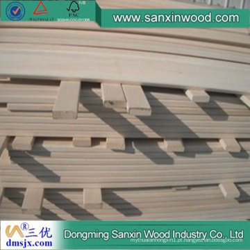 Placa de madeira maciça Paulownia Wood Type